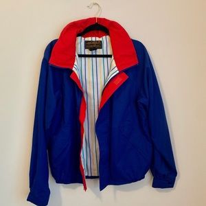 Vintage Color Block Jacket